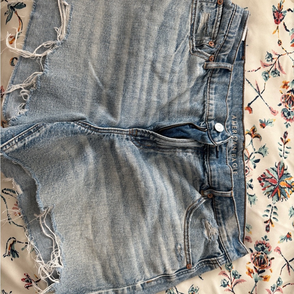 American Eagle Outfitters Light Blue Denim Shorts